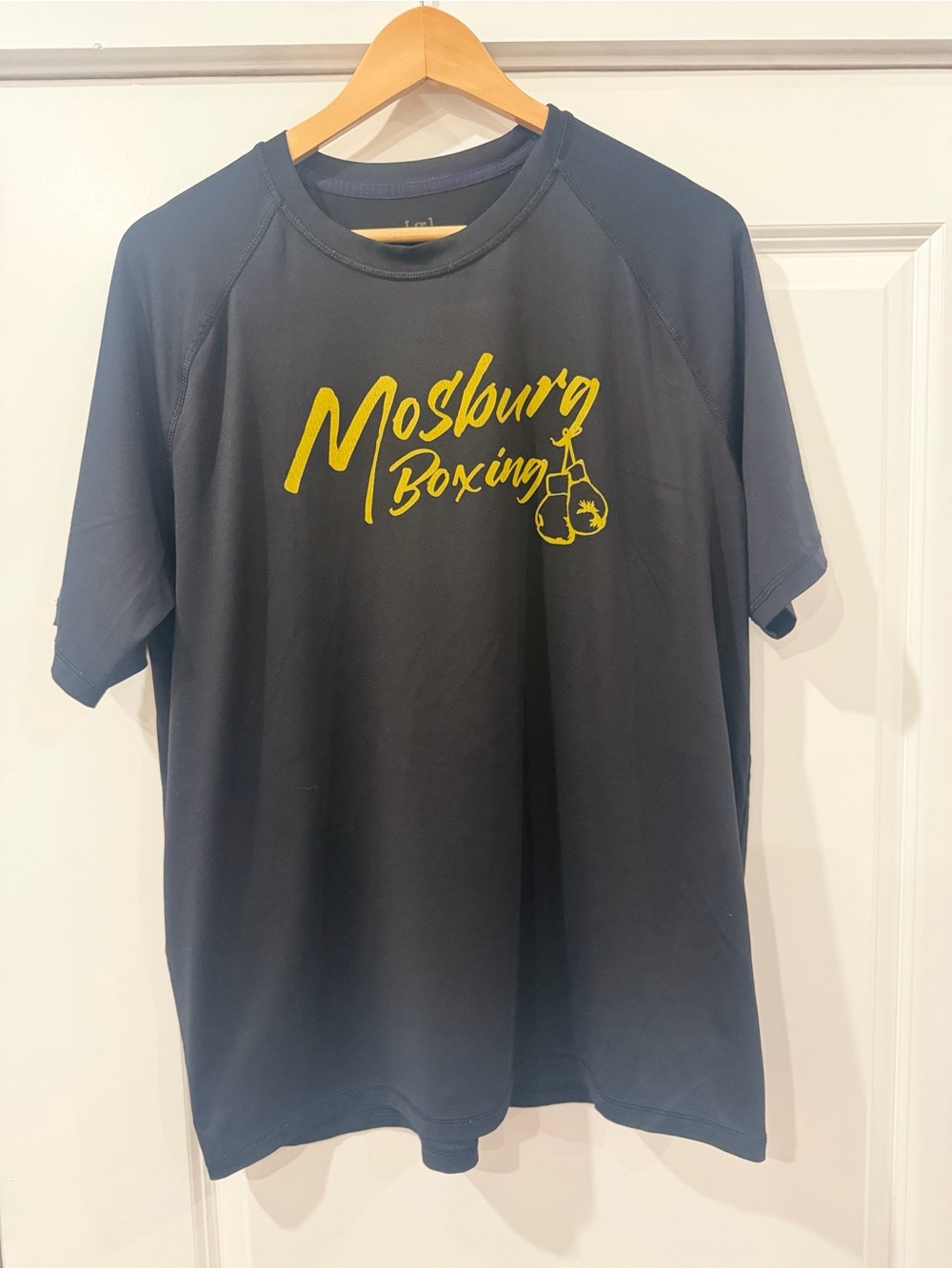 Mosburg Boxing Men's Black Graphic Tee